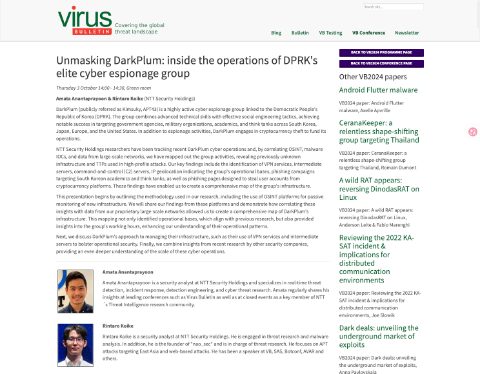 Thumbnail for Unmasking DarkPlum: inside the operations of DPRK's elite cyber espionage group