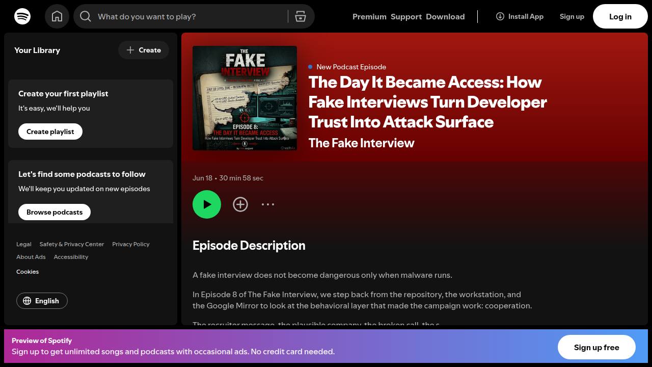 Thumbnail for The Day It Became Access: How Fake Interviews Turn Developer Trust Into Attack Surface