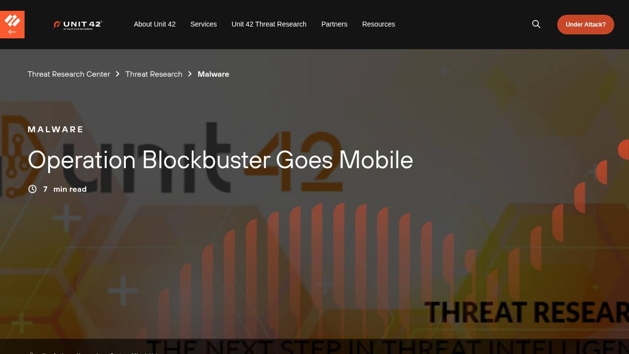 Thumbnail for Operation Blockbuster Goes Mobile