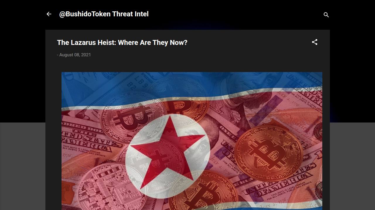 Thumbnail for The Lazarus Heist: Where Are They Now?