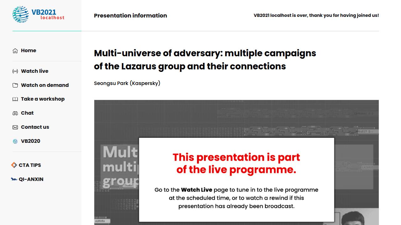 Thumbnail for Multi-universe of adversary: multiple campaigns of the Lazarus group and their connections