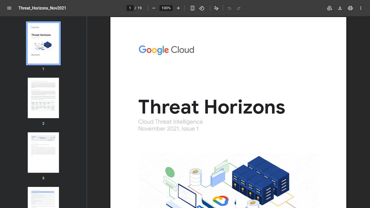 Thumbnail for Threat Horizons-Cloud Threat Intelligence
