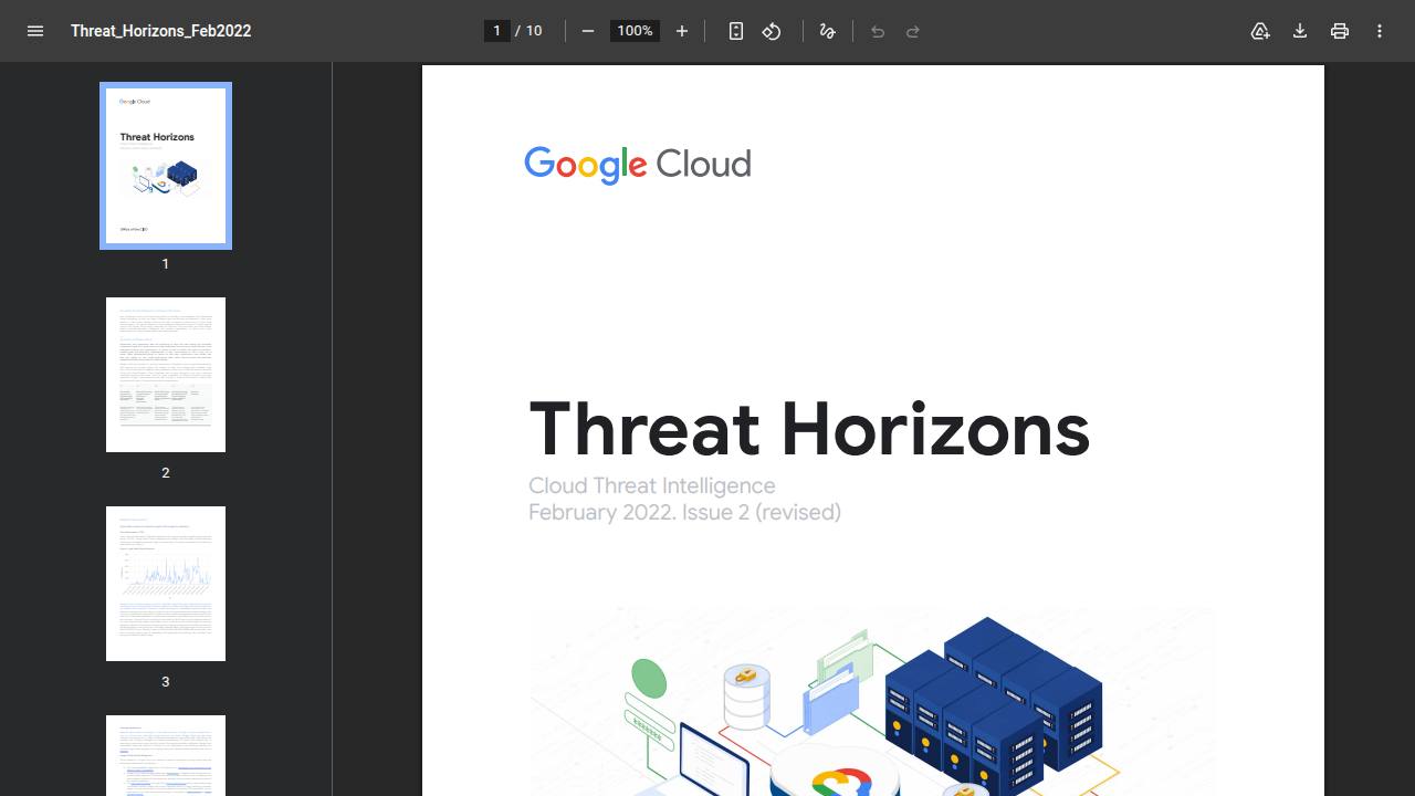 Thumbnail for Threat Horizons-Cloud Threat Intelligence
