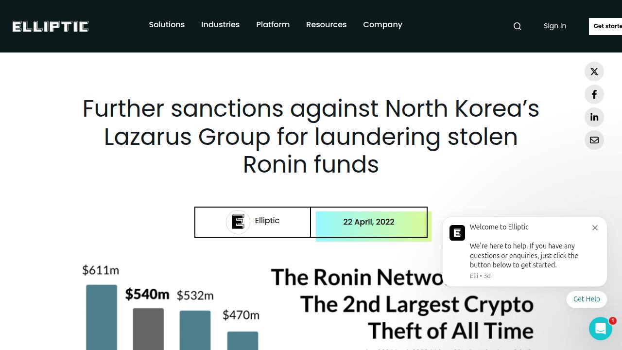 Thumbnail for Further Sanctions Against North Korea’s Lazarus Group
