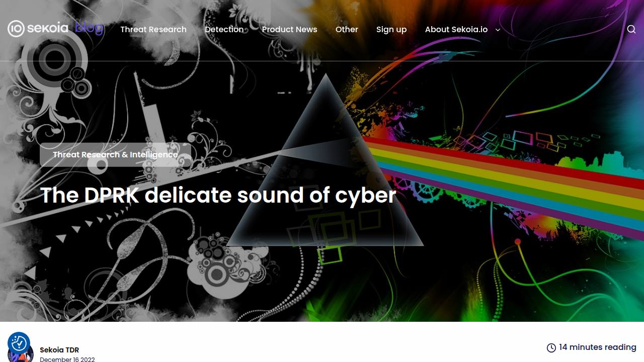 Thumbnail for The DPRK delicate sound of cyber