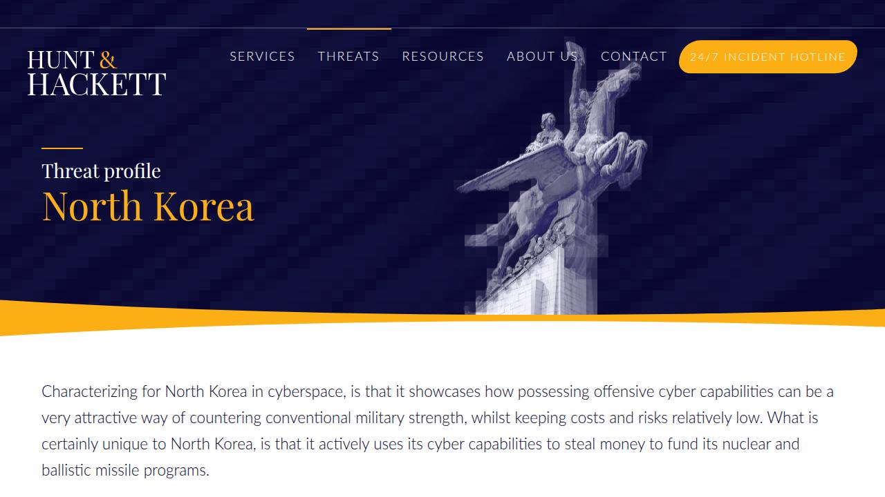 Thumbnail for Threat profile - North Korea