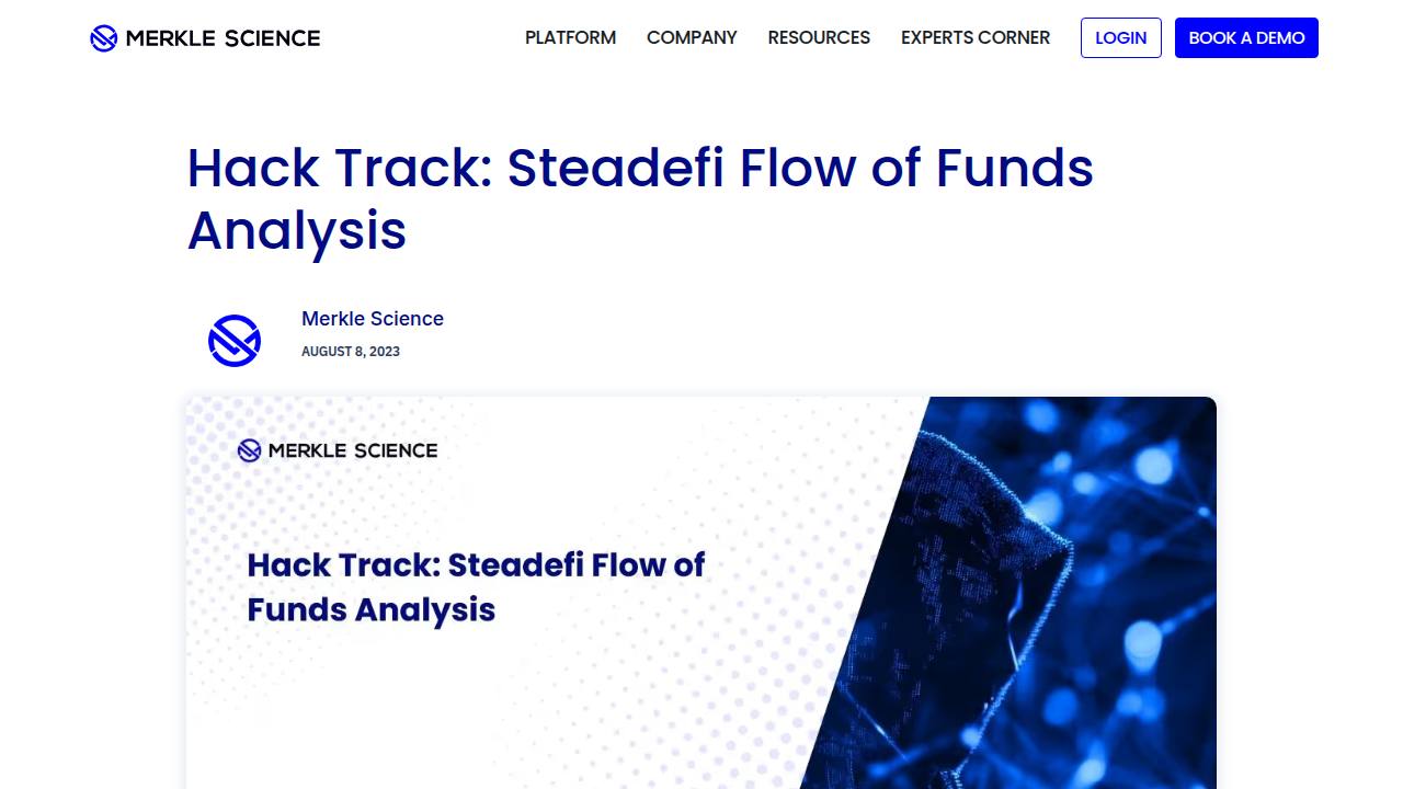 Thumbnail for Hack Track: Steadefi Flow of Funds Analysis