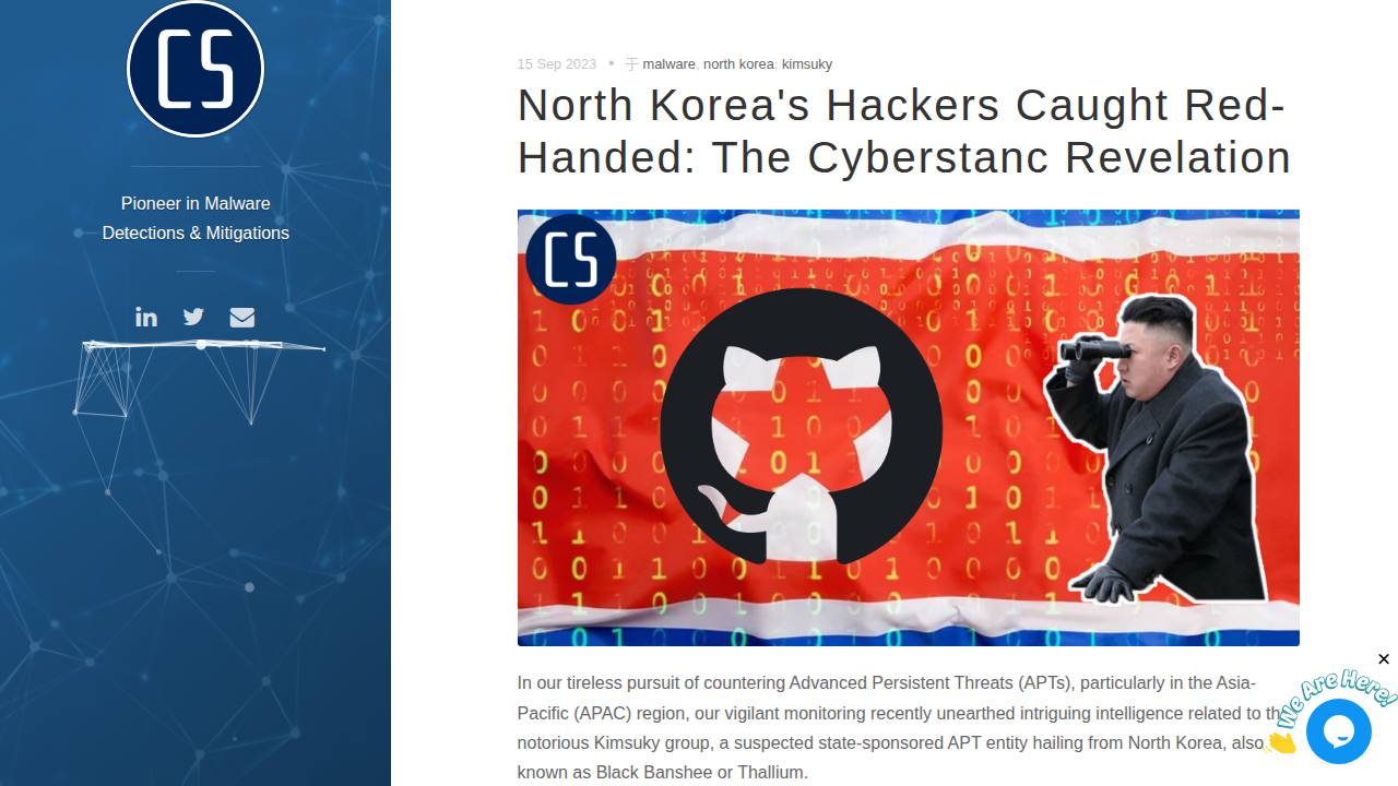 Thumbnail for North Korea's Hackers Caught Red-Handed: The Cyberstanc Revelation