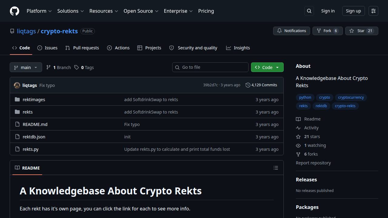 Thumbnail for A Knowledgebase About Crypto Rekts