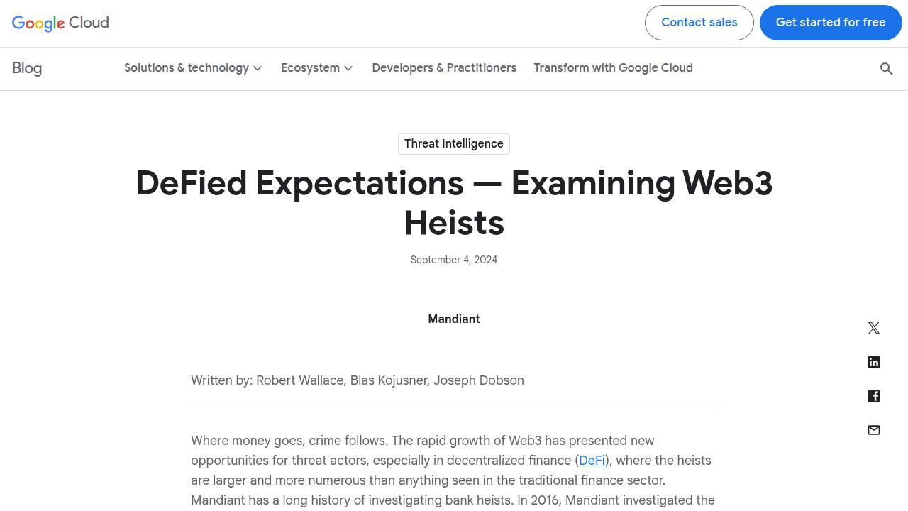 Thumbnail for DeFied Expectations — Examining Web3 Heists