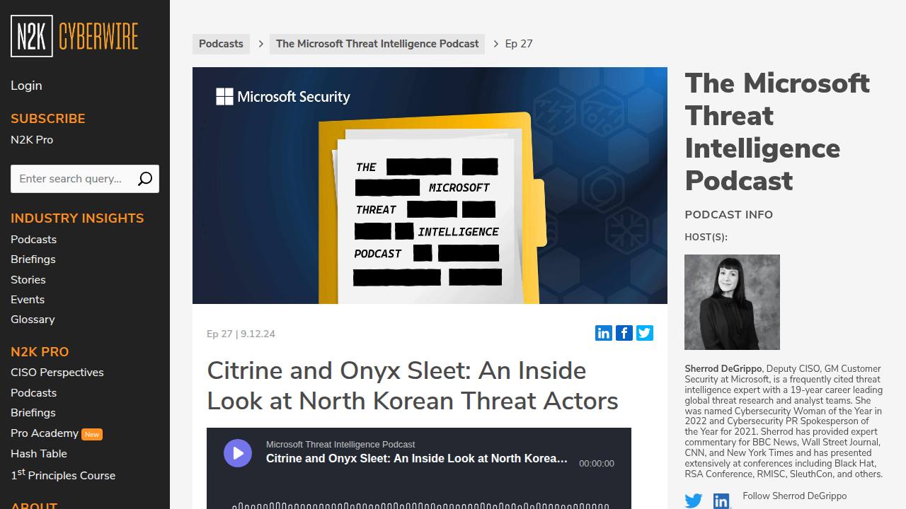Thumbnail for Citrine and Onyx Sleet: An Inside Look at North Korean Threat Actors