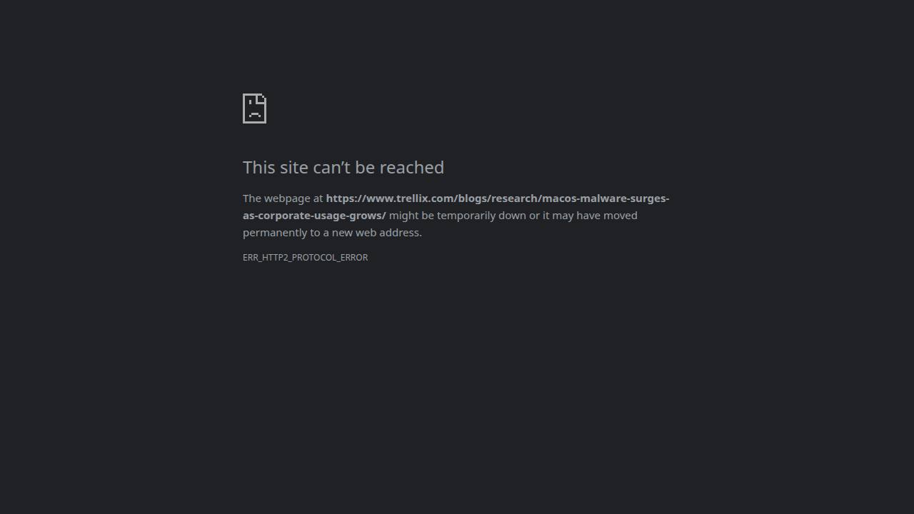 Thumbnail for MacOS Malware Surges as Corporate Usage Grows