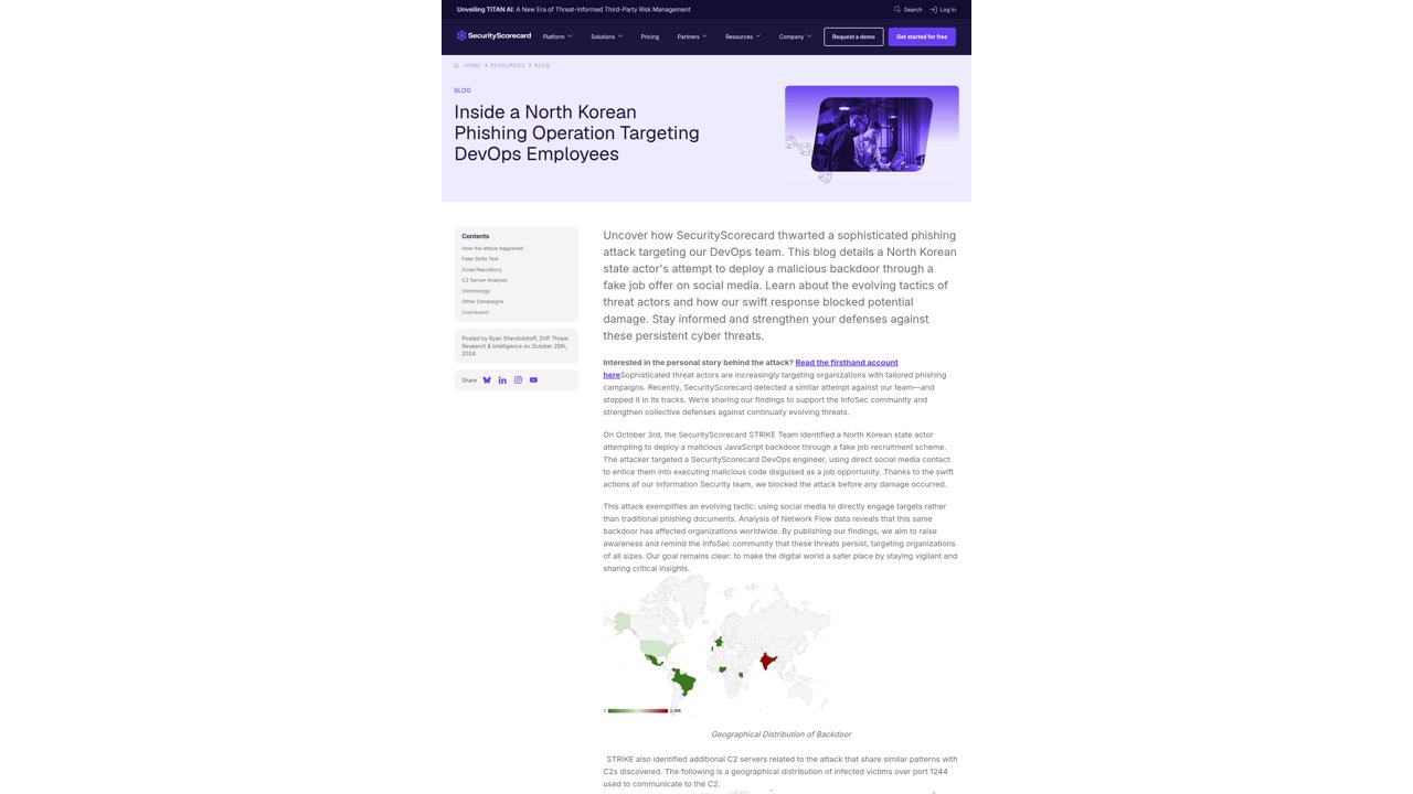 Thumbnail for Inside a North Korean Phishing Operation Targeting DevOps Employees