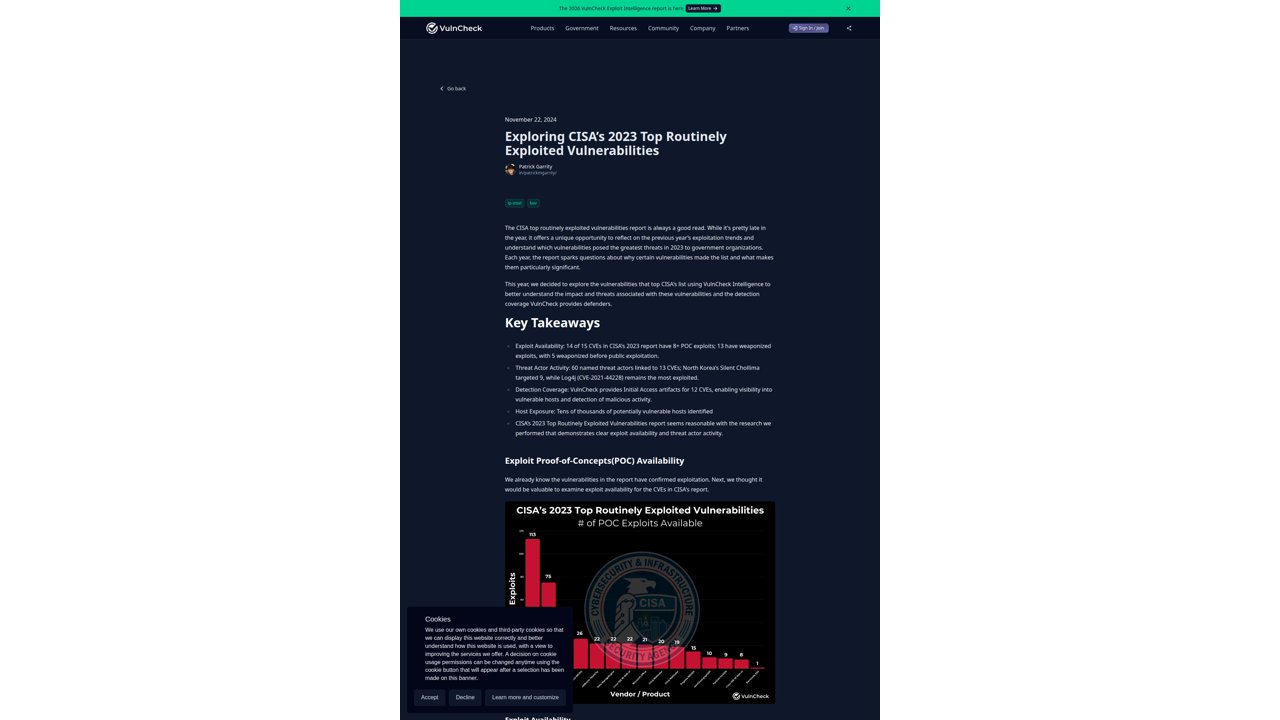 Thumbnail for Exploring CISA’s 2023 Top Routinely Exploited Vulnerabilities