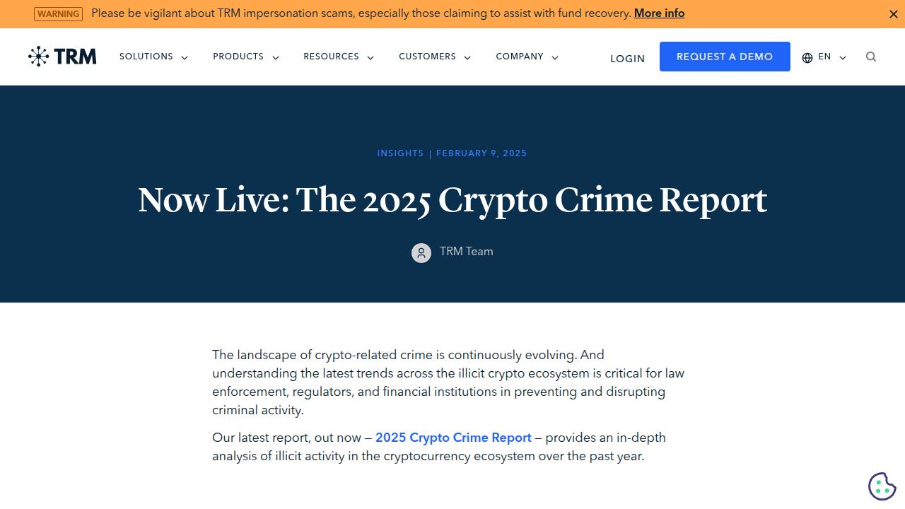 Thumbnail for The 2025 Crypto Crime Report