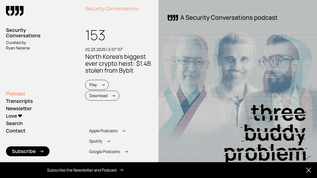 Thumbnail for North Korea's biggest ever crypto heist: $1.4B stolen from Bybit