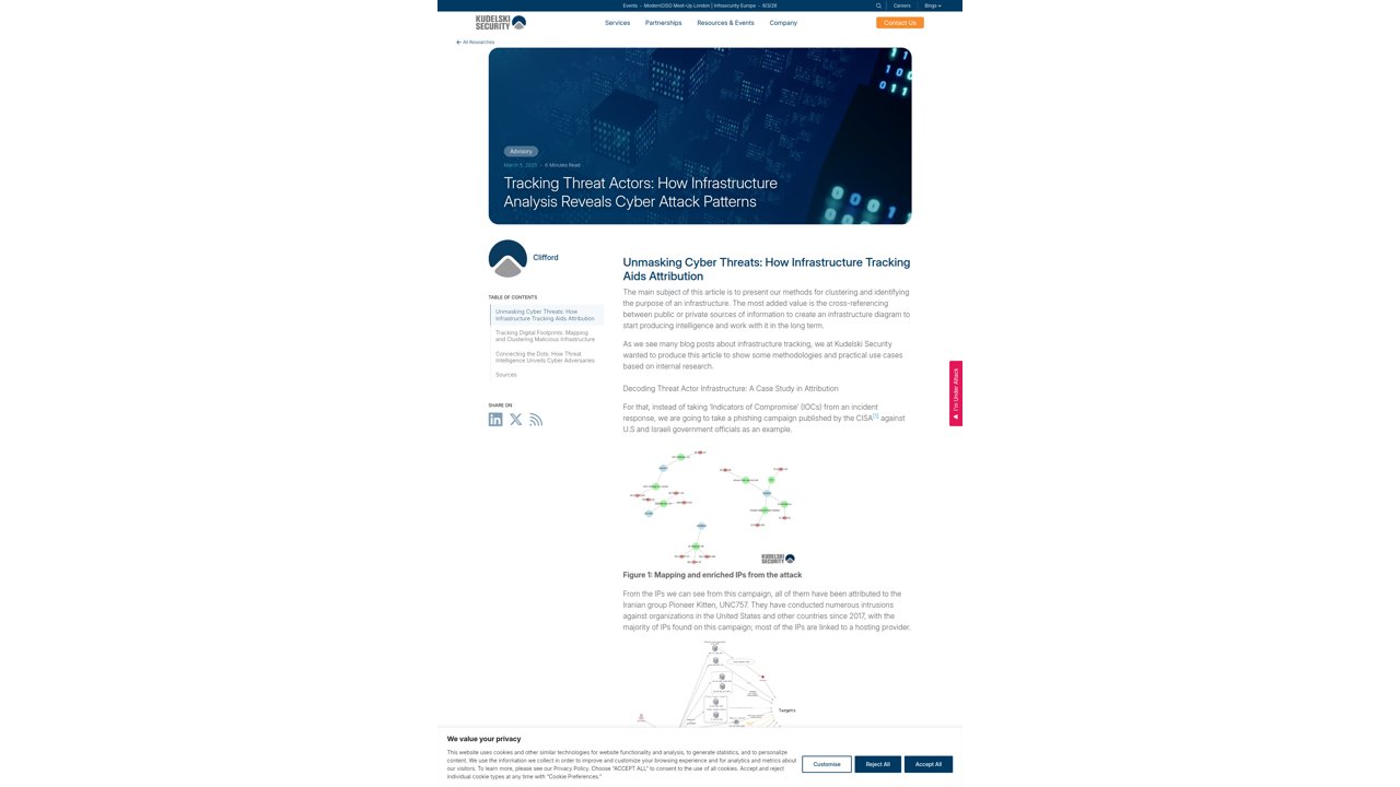 Thumbnail for Tracking Threat Actors: How Infrastructure Analysis Reveals Cyber Attack Patterns