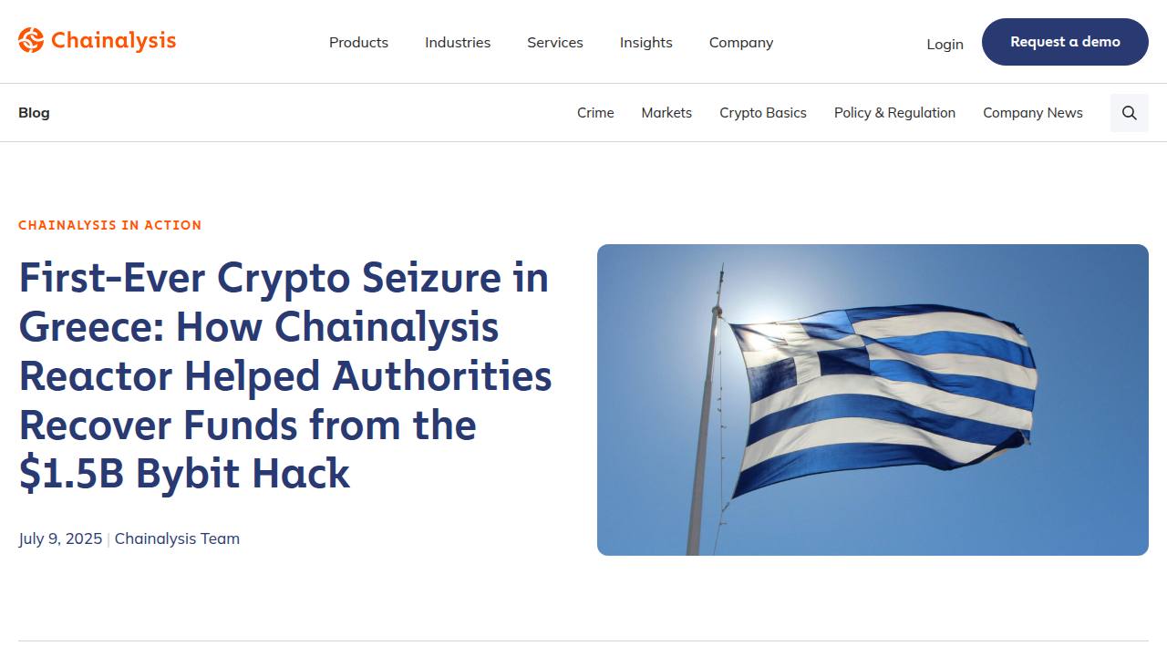 Thumbnail for First-Ever Crypto Seizure in Greece