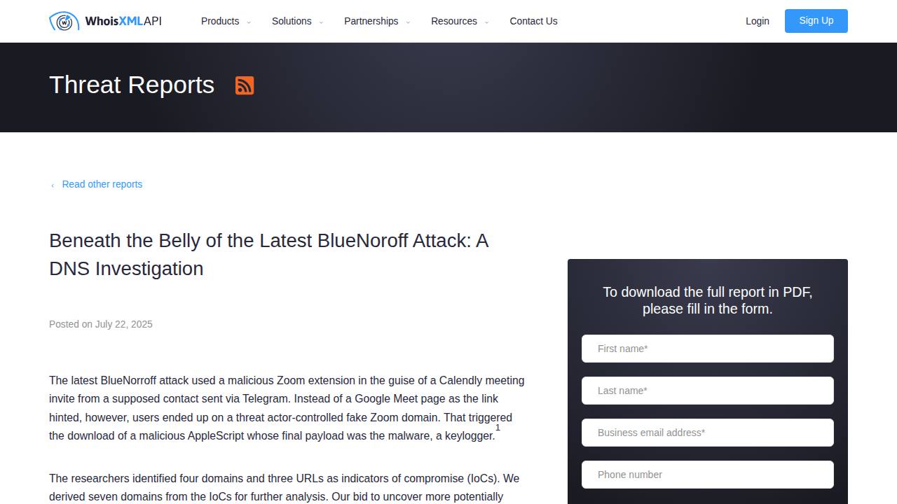 Thumbnail for Beneath the Belly of the Latest BlueNoroff Attack