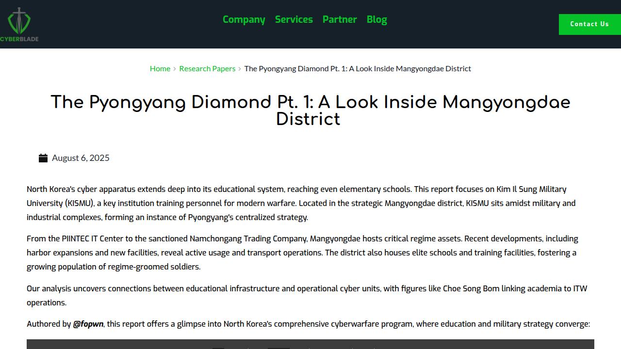 Thumbnail for The Pyongyang Diamond Pt. 1: A Look Inside Mangyongdae District