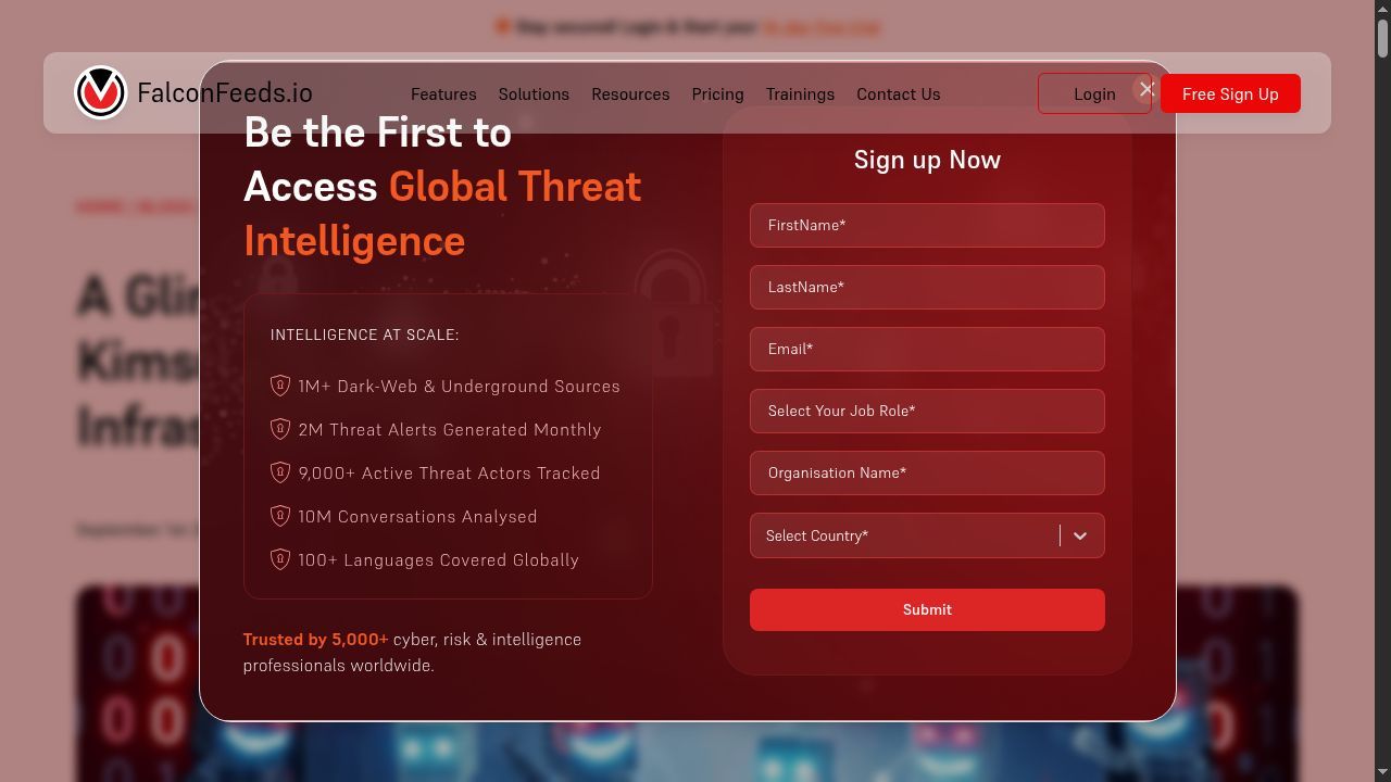 Thumbnail for A Glimpse Behind the Curtain: Unmasking Kimsuky’s Threat Actor Operations, Infrastructure, and Capabilities