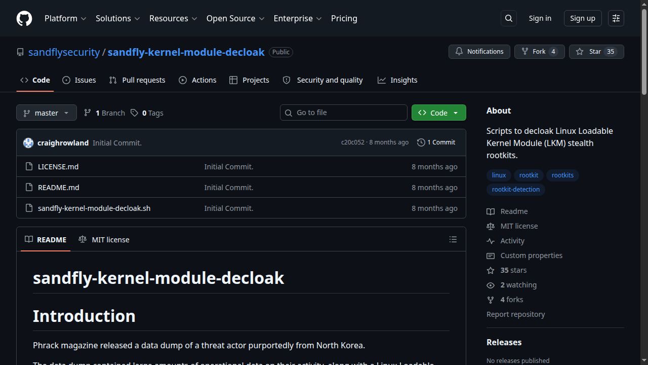 Thumbnail for sandfly-kernel-module-decloak