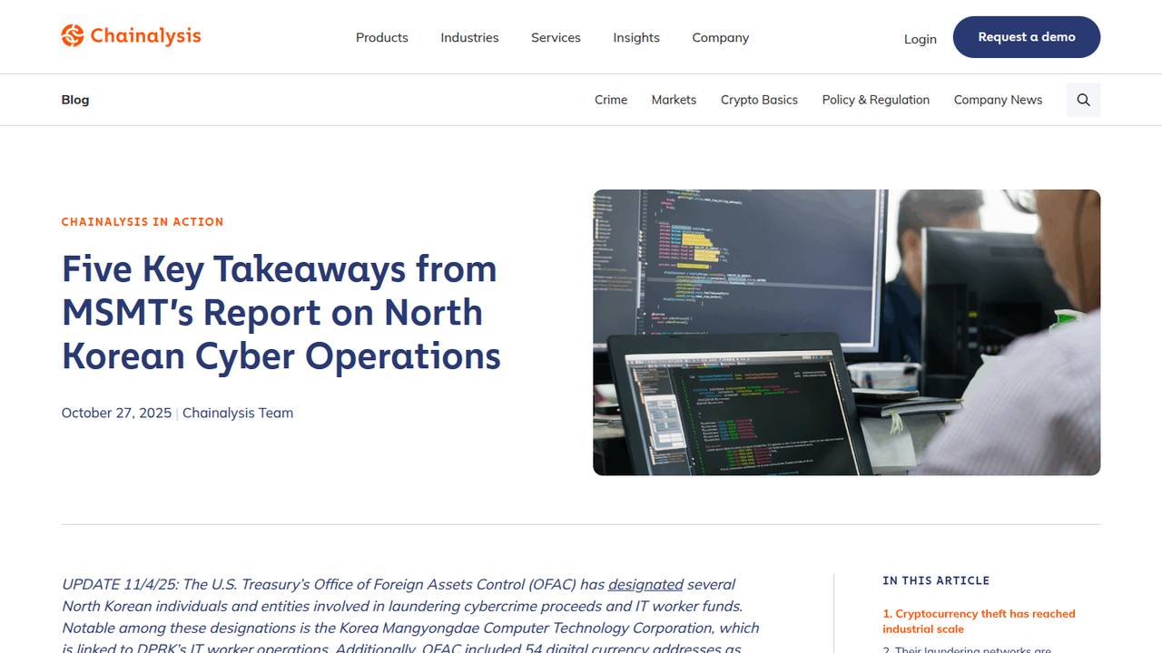 Thumbnail for Takeaways from MSMT’s Report on DPRK Cyber Operations
