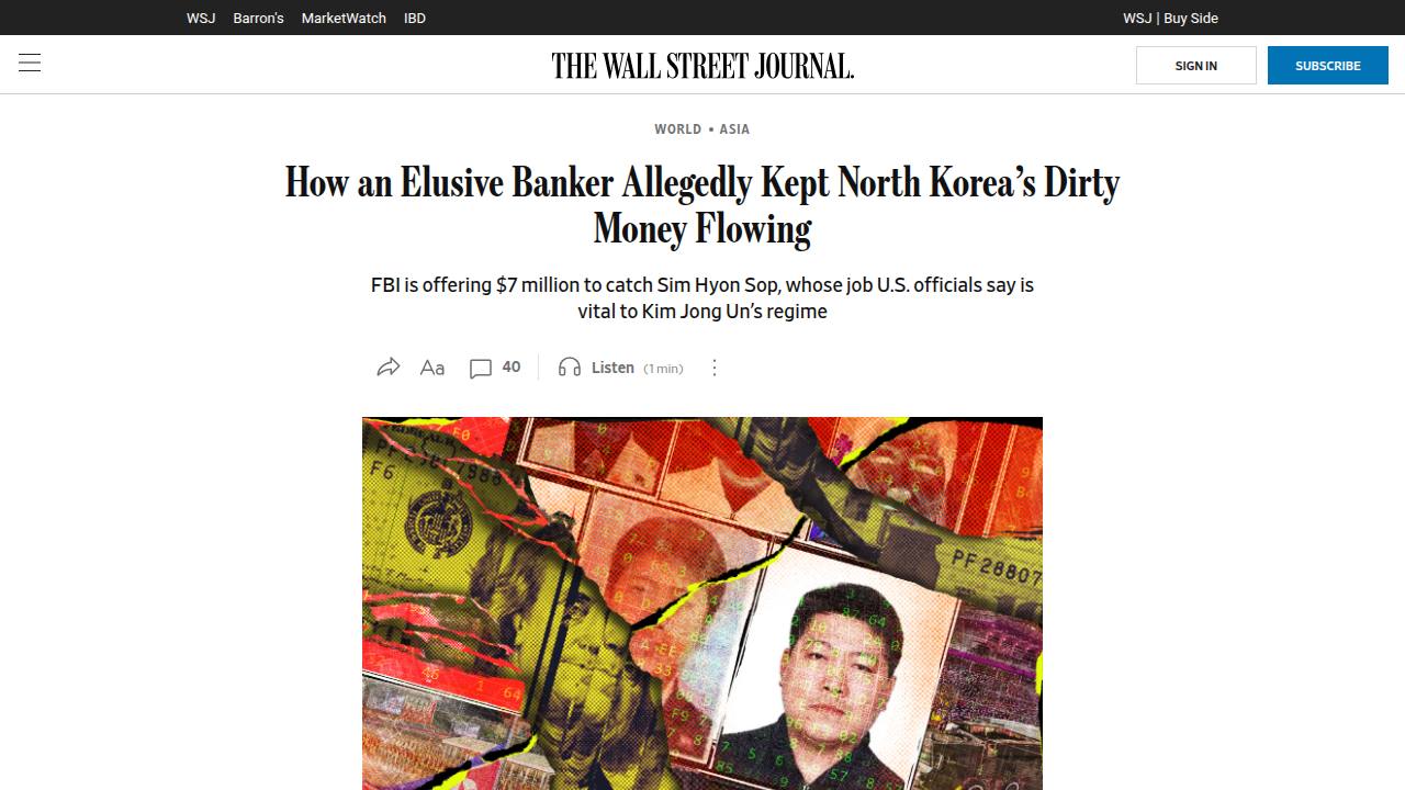 Thumbnail for How an Elusive Banker Allegedly Kept North Korea’s Dirty Money Flowing