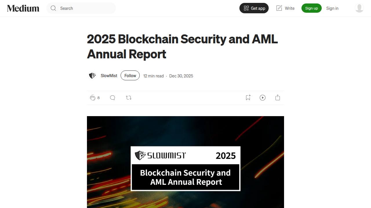 Thumbnail for 2025 Blockchain Security and AML Annual Report