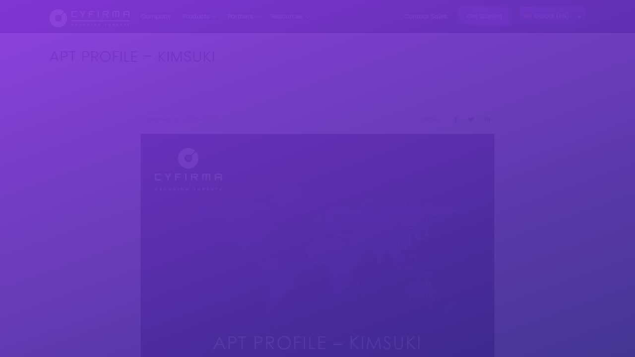 Thumbnail for APT PROFILE – KIMSUKI