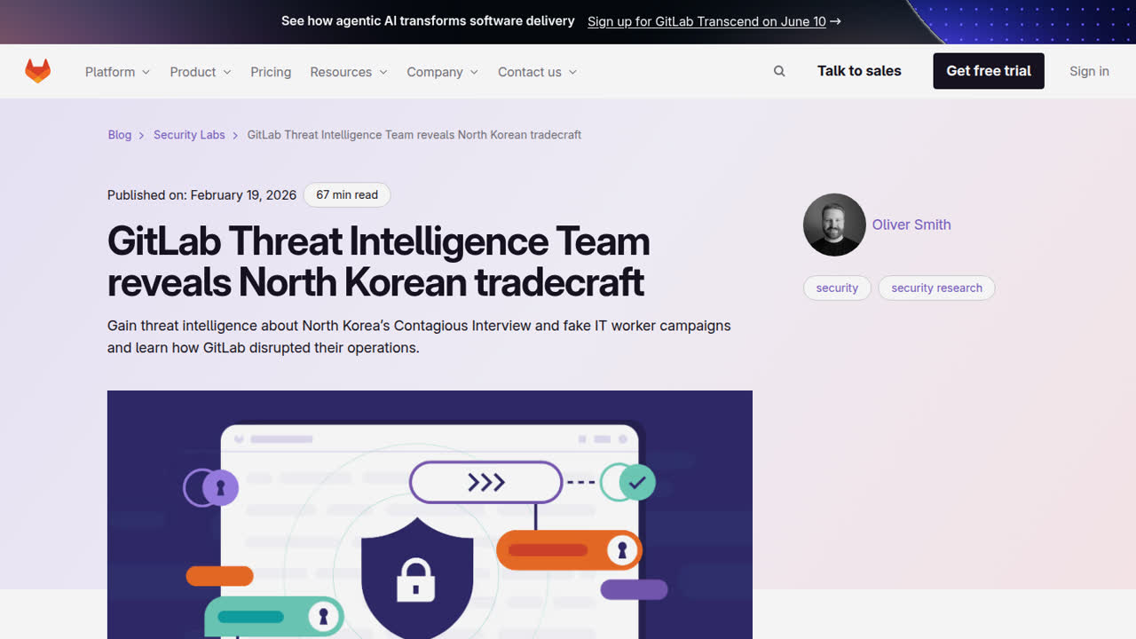Thumbnail for GitLab Threat Intelligence Team reveals North Korean tradecraft