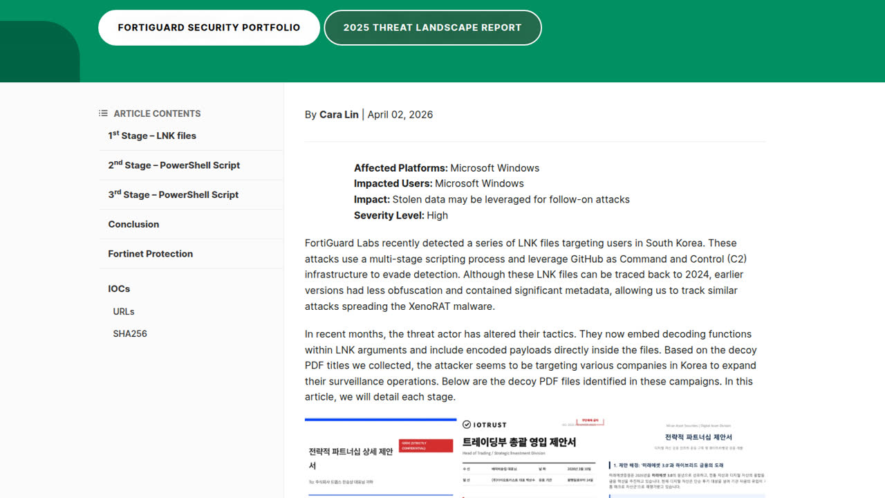 Thumbnail for DPRK-Related Campaigns with LNK and GitHub C2