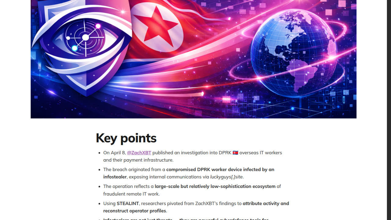 Thumbnail for Inside the computers of DPRK IT workers